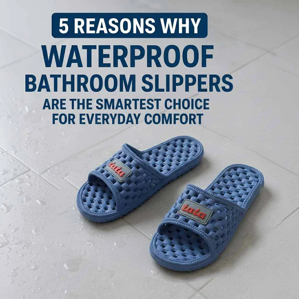 Benefits of waterproof bathroom slippers
